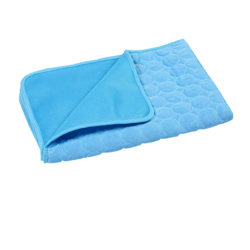 Cooling Dog Mat and Cat Blanket - Breathable, Washable Summer Pad for Small, Medium, and Large Pets - Ideal for Sofas and Cars