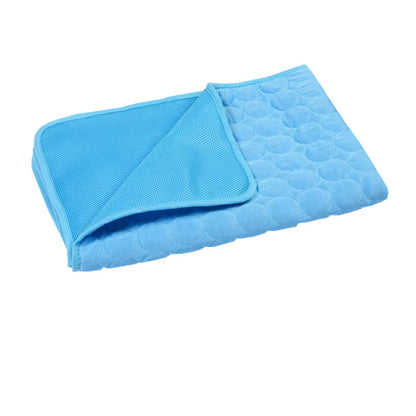 Cooling Dog Mat and Cat Blanket - Breathable, Washable Summer Pad for Small, Medium, and Large Pets - Ideal for Sofas and Cars