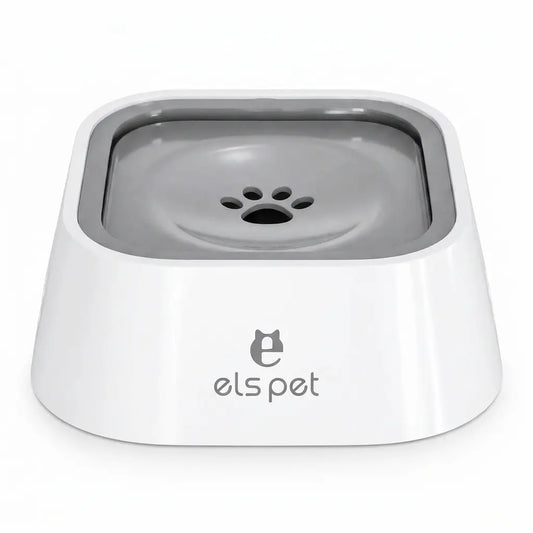 No Spill Dog Water Bowl Floating Water Bowl Splash Free Pet Drinking Bowl Slow Water Feeder anti Splash Dog Bowl Large Capacity Cat Water Bowl Mess Free anti Slip Travel Water Bowl for Dogs Cats