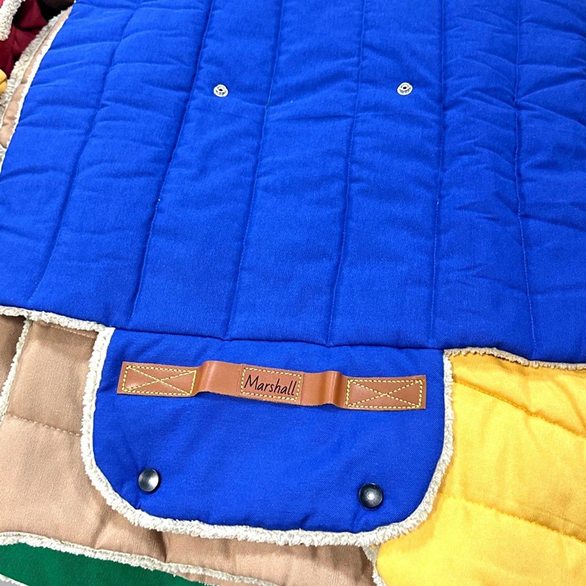 Travel Dog Mat - Handmade Cotton, Stain and Water Resistant