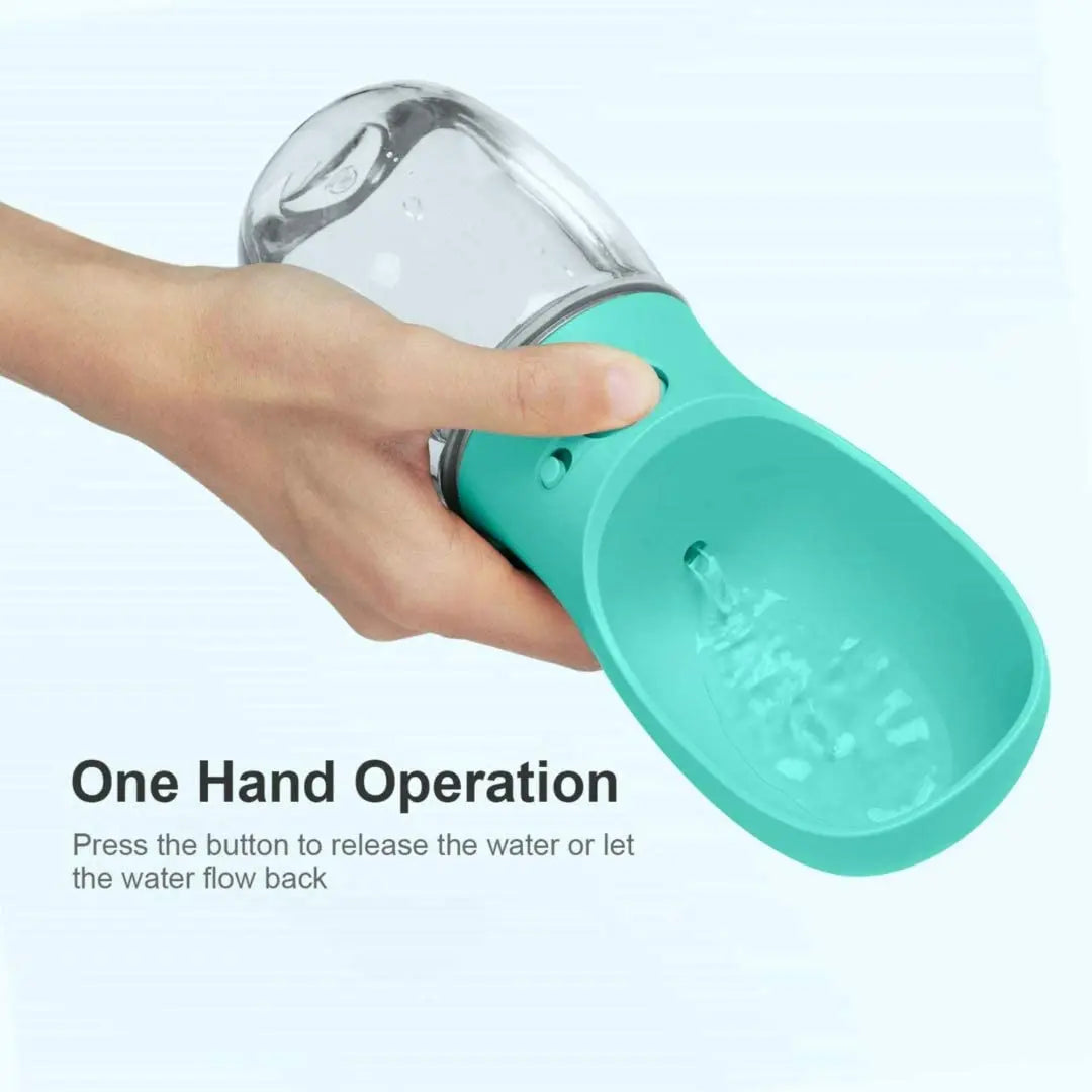 Portable Pet Water Bottle for Dogs and Cats - Outdoor Travel Drinking Feeder and Dispenser