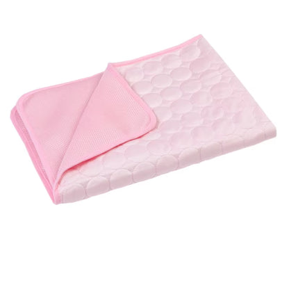 Cooling Dog Mat and Cat Blanket - Breathable, Washable Summer Pad for Small, Medium, and Large Pets - Ideal for Sofas and Cars