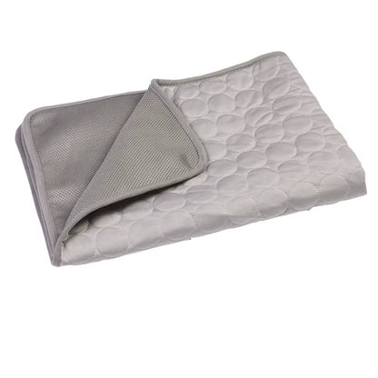 Cooling Dog Mat and Cat Blanket - Breathable, Washable Summer Pad for Small, Medium, and Large Pets - Ideal for Sofas and Cars