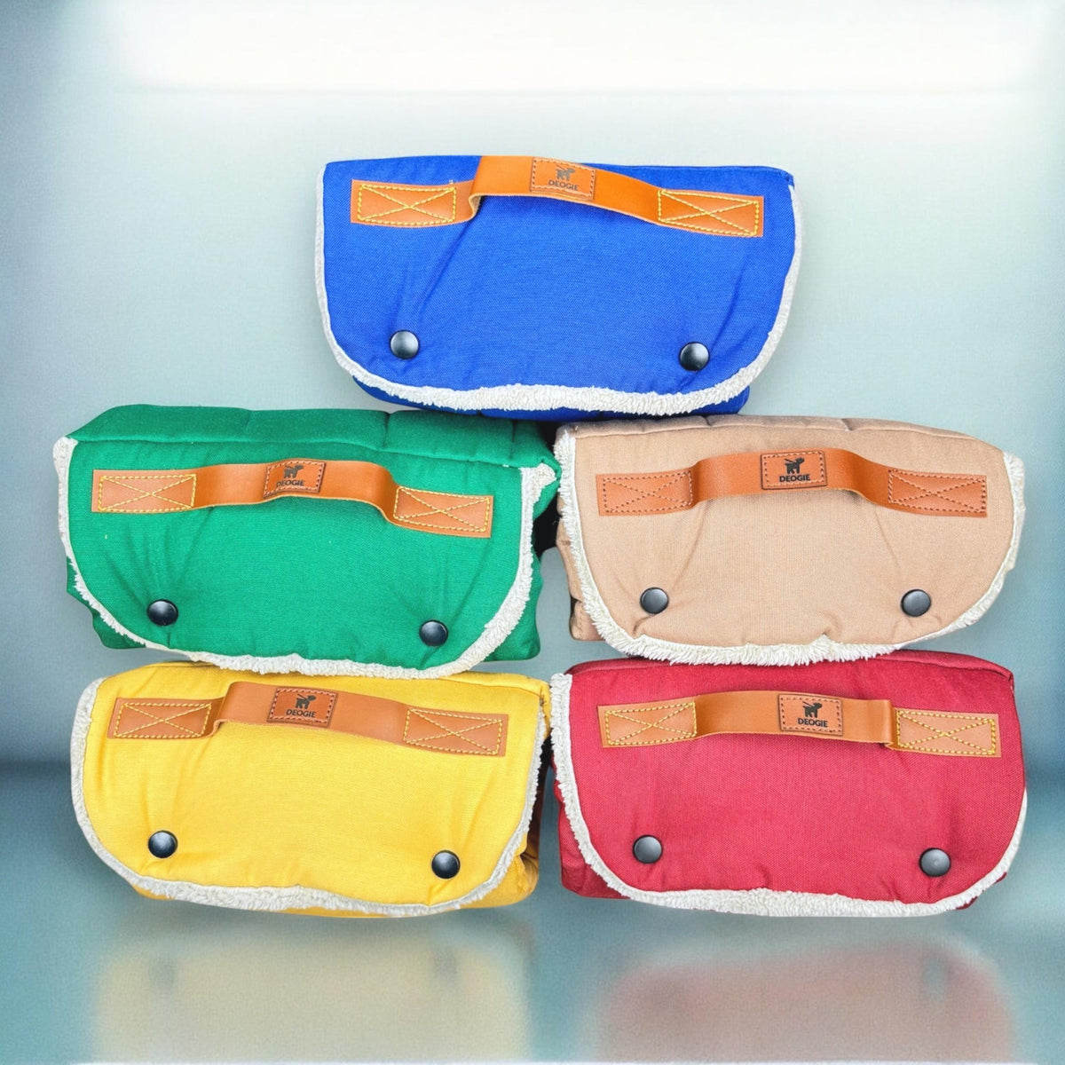 Travel Dog Mat - Handmade Cotton, Stain and Water Resistant