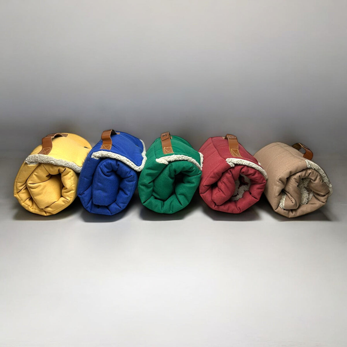 Travel Dog Mat - Handmade Cotton, Stain and Water Resistant